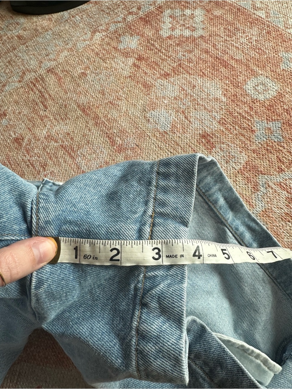 AGOLDE Becker Jean shorts size 25 Aritzia denim brand size 25 A9214-1141 preppy - Picture 9 of 9